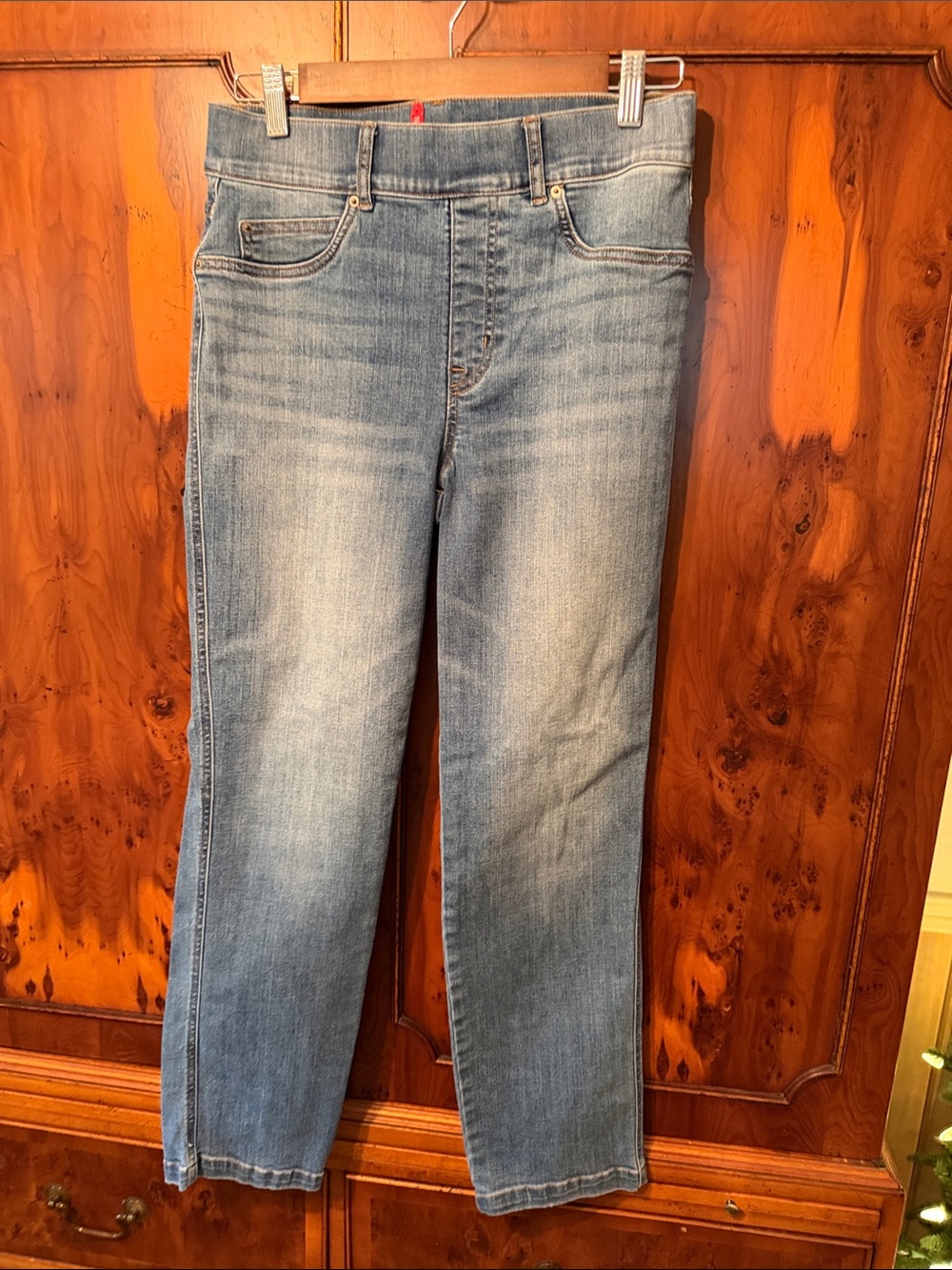 SPANX Women’s Light Blue Skinny Sz Medium Jeans